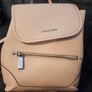 Michael Kors Pink Backpack